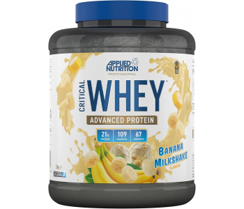 Applied Nutrition Critical Whey Protein 2000 Gr - Banana Milkshake Applied Nutrition Critical Whey Protein 2000 Gr - Banana Milkshake