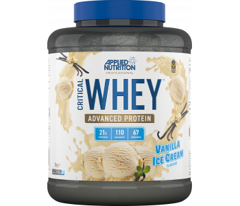Applied Nutrition Critical Whey Protein 2000 Gr - Vanilya Dondurma