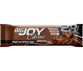 Bigjoy Sports Classic High Protein Bar Brownie 45gx16 Adet