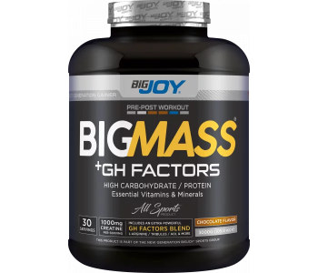 BigJoy Sports Big Mass +GH Factors 3000 Gr - Çikolata