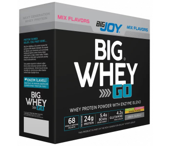 BigJoy Sports BigWhey Go Whey Protein 68 Şase - Mix