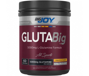 BigJoy Sports GlutaBig Glutamine Powder 420 Gr - Ananas BigJoy Sports GlutaBig Glutamine Powder 420 Gr - Ananas