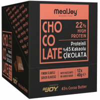 Mealjoy Protein Chocolate 40 Gr 12 Adet - Çikolata