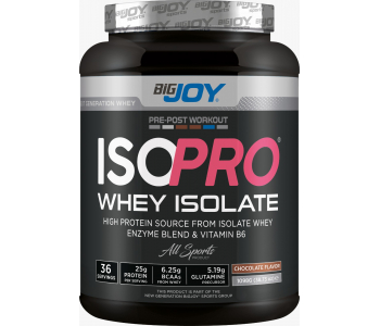 Bigjoy Sports Isopro Isolate Whey Protein 1098 Gr - Çikolata
