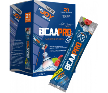 Bigjoy Sports BCAAPro Go! 4:1:1 (21 Servis) - Orman Meyve