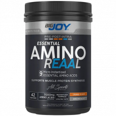 Bigjoy Sports Amino Reaal 420 gr - Portakal Bigjoy Sports Amino Reaal 420 gr - Portakal