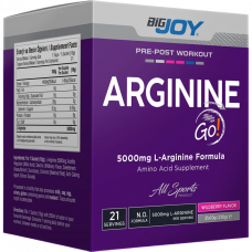 Bigjoy Sports Arginine Go! 21 Servis - Orman Meyveli