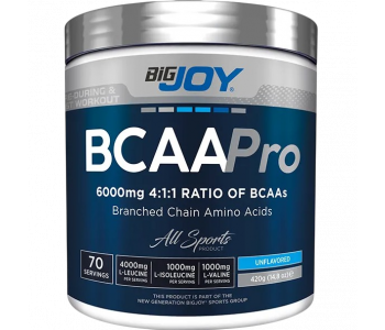 Bigjoy Sports BCAAPro 4:1:1 420 Gr - Aromasız Bigjoy Sports BCAAPro 4:1:1 420 Gr - Aromasız