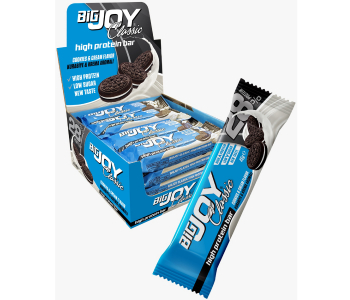 Bigjoy Sports Classic High Protein Bar Cookies & Cream 45gx16 Adet
