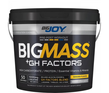 BigJoy Sports Big Mass +GH Factors 5000 Gr - Muz