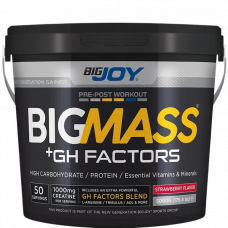 BigJoy Sports Big Mass +GH Factors 5000 Gr - Çilek