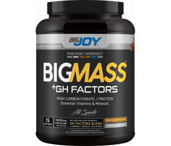 BigJoy Sports Big Mass +GH Factors 1500 Gr - Çikolata