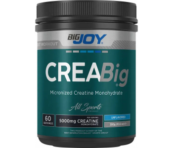 BigJoy Sports CreaBig Micronized Creatine Powder 300 Gr BigJoy Sports CreaBig Micronized Creatine Powder 300 Gr