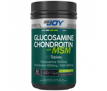 BigJoy Sports Glucosamine Chondroitin MSM 90 Tablet