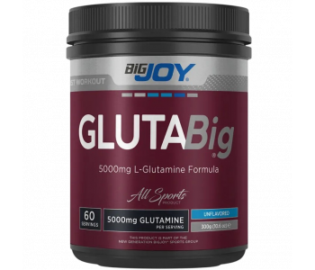 BigJoy Sports GlutaBig Glutamine Powder 300 Gr BigJoy Sports GlutaBig Glutamine Powder 300 Gr
