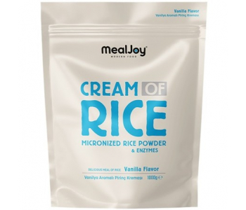 Mealjoy Cream Of Rice 1000 Gr - Vanilya