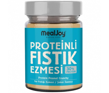Mealjoy Proteinli Fıstık Ezmesi Aromasız 320 Gr