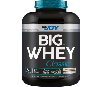 BigJoy Sports BigWhey Classic Whey Protein 2196 Gr - Hindistan Cevizi Vanilya