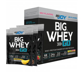 BigJoy Sports BigWhey Go Whey Protein 68 Şase - Karışık BigJoy Sports BigWhey Go Whey Protein 68 Şase - Karışık