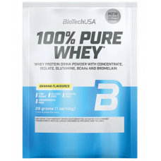 BioTechUSA 100% Pure Whey 28 Gr - Muz BioTechUSA 100% Pure Whey 28 Gr - Muz