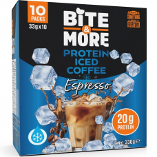 Bite&More Espresso Proteinli Soğuk Kahve 33 Gr x 10 Adet