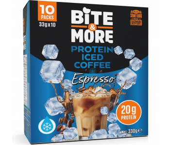 Bite&More Espresso Proteinli Soğuk Kahve 33 Gr x 10 Adet