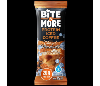 Bite&More Caramel Macchiato Proteinli Soğuk Kahve 33 Gr x 10 Adet