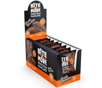 Bite&More Çift Çikolatalı Protein Pankek 50 Gr x 12 Adet