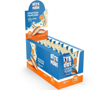 Bite&More Vanilyalı Protein Pankek 50 Gr x 12 Adet