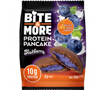 Bite&More Yaban Mersinli Protein Pankek 50 Gr x 12 Adet