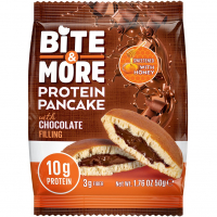 Bite&More Çikolatalı Protein Pankek 50 Gr x 12 Adet Bite&More Çikolatalı Protein Pankek 50 Gr x 12 Adet