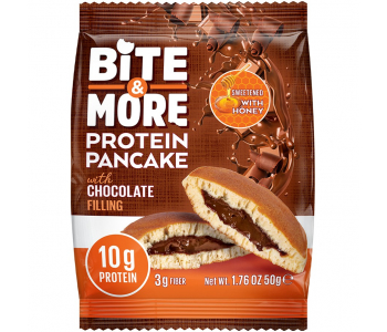 Bite&More Çikolatalı Protein Pankek 50 Gr x 12 Adet Bite&More Çikolatalı Protein Pankek 50 Gr x 12 Adet