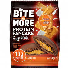Bite&More Speculoos Kakaolu Protein Pankek 50 Gr x 12 Adet