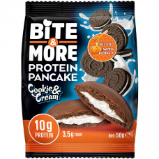 Bite&More Kurabiyeli Protein Pankek 50 Gr x 12 Adet