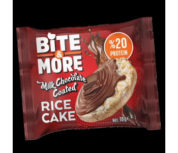 Bite&More Sütlü Çikolata Kaplı Pirinç Patlağı 18 Gr x 24 Adet Bite&More Sütlü Çikolata Kaplı Pirinç Patlağı 18 Gr x 24 Adet