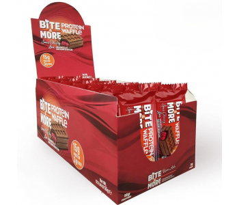 Bite&More Kakaolu Vişne Kremalı Protein Waffle 55 Gr x 12 Adet Bite&More Kakaolu Vişne Kremalı Protein Waffle 55 Gr x 12 Adet