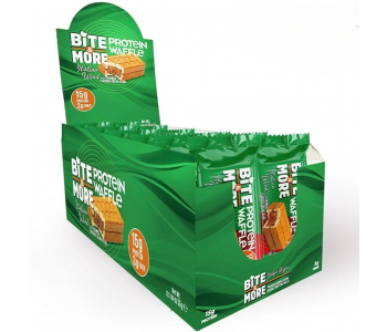 Bite&More Tiramisu Kremalı Protein Waffle 55 Gr x 12 Adet