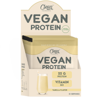 Clean Powders Vegan Protein 30 Gr 10 Saşe - Vanilya Clean Powders Vegan Protein 30 Gr 10 Saşe - Vanilya