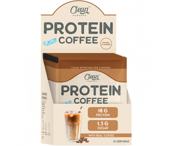 Clean Powders Protein Coffee 25 Gr 10 Saşe Clean Powders Protein Coffee 25 Gr 10 Saşe