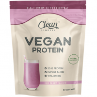 Clean Powders Vegan Protein 600 Gr - Kırmızı Meyve Clean Powders Vegan Protein 600 Gr - Kırmızı Meyve