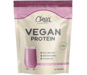 Clean Powders Vegan Protein 600 Gr - Kırmızı Meyve