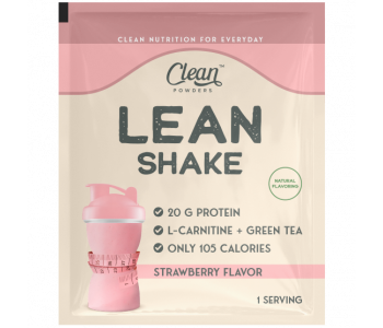 Clean Powders Lean Shake 30 Gr 10 Saşe - Çilek Clean Powders Lean Shake 30 Gr 10 Saşe - Çilek