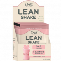 Clean Powders Lean Shake 30 Gr 10 Saşe - Çilek Clean Powders Lean Shake 30 Gr 10 Saşe - Çilek