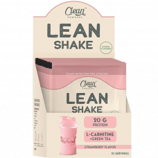 Clean Powders Lean Shake 30 Gr 10 Saşe - Çilek Clean Powders Lean Shake 30 Gr 10 Saşe - Çilek