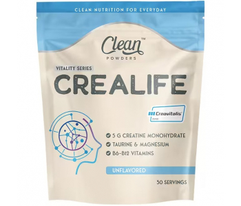 Clean Powders Crealife Creatine (Creavitalis®) 168 Gr - Aromasız Clean Powders Crealife Creatine (Creavitalis®) 168 Gr - Aromasız