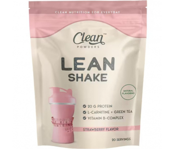 Clean Powders Lean Shake 600 Gr - Çilek Clean Powders Lean Shake 600 Gr - Çilek