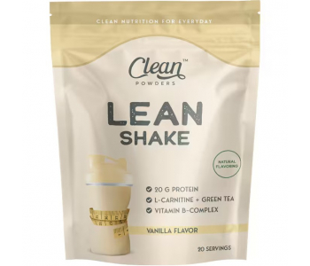 Clean Powders Lean Shake 600 Gr - Vanilya