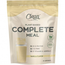 Clean Powders Plant Based Complete Meal 600 Gr - Vanilya Clean Powders Plant Based Complete Meal 600 Gr - Vanilya