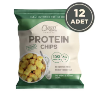 Clean Powders Protein Chips 50 Gr 12 Adet - Ekşi Krema ve Soğan Clean Powders Protein Chips 50 Gr 12 Adet - Ekşi Krema ve Soğan