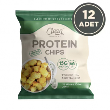Clean Powders Protein Chips 50 Gr 12 Adet - Ekşi Krema ve Soğan